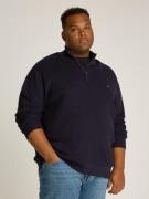 Tommy Hilfiger Trui met staande kraag BT-STRUCTURE ZIP MOCK-B in grote...