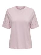 Only Shirt met korte mouwen ONLJULIA LIFE S/S TOP BOX JRS