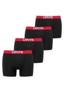 Levi's® Boxershort met brede logoband (Set van 4)