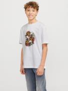 Jack & Jones Junior T-shirt JORANATOMY SKULL TEE SS CREW NECK SN JNR