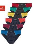 le jogger® Slip met contrastkleurige highlights (set, 6 stuks)