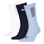 PUMA Sokken PUMA UNISEX RIB LOGO CREW SOCK 3P (3 paar, Set van 3)