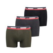 Levi's® Boxershort LEVIS MEN SPRTSWR LOGO BOXER BRIEF 3P (Set van 3)