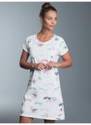 Trigema Nachthemd TRIGEMA nachthemd met allover safari-print (1-delig)