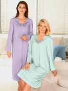 Ascafa Nachthemd n met lange mouwen