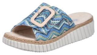 Rieker Sleehakmuiltjes Zomerschoen, strandschoen, huisschoen met prakt...