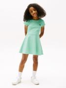 Tommy Hilfiger Jerseyjurk SPACER INTERLOCK DRESS voor kinderen tot 16 ...