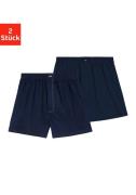 H.I.S Wijde boxershort van zacht single-jerseymateriaal (set, 2 stuks)