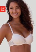 Lascana Bh met steuncups met beugel van bloemige jacquardkant, sexy li...