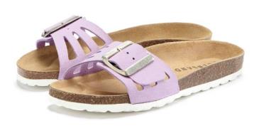Elbsand Slippers Mule, Sandalen, open schoen Mule, open schoen van lee...