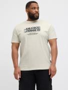 Jack & Jones PlusSize Shirt met print JCOLIDO AOP FRONT PRINT TEE SS C...