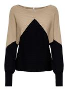 Only Gebreide trui ONLMADALINE LS BOAT NECK PULLOVER EX KNT