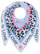 Zwillingsherz Modieus sjaaltje Drihoekdoek BW "Leo & Liefde II" Voor L...
