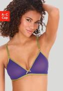 Vivance Bralette-bh zonder beugel van subtiel transparant soft-mesh, s...