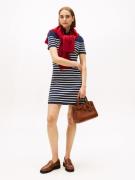 Tommy Hilfiger Jerseyjurk CO JERSEY MID GG SHIFT S/S DRESS