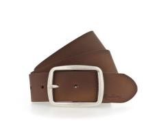 MUSTANG Leren riem Pull-up leer met vintage karakter, 4 cm