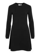 Vila Gebreide jurk VICOMFY A-LINE O-NECK KNIT DRESS - NOOS