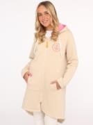 Zwillingsherz Jersey jas Kust Zee Moin Met capuchon, zakken, voor- en ...