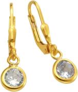 Firetti Paar oorhangers Sieraad Geschenk, Oorbellen Solitair, zilver 9...