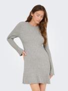 Only Mini-jurk ONLMICHELLA LS O-NECK DRESS KNT