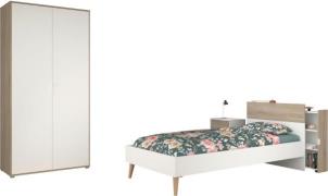 Parisot Tienerkamerset Parisot Aalborg 3 uittrekbaar aanrecht met drie...