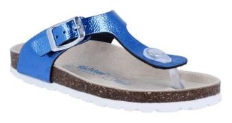 Richter Teenslippers Bio WMS: breed Muiltje met metallic look, maatsja...