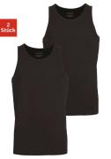 Jack & Jones Tanktop JACBASIC in duopack met ronde hals en comfortabel...