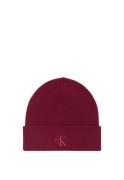 Calvin Klein Gebreide muts CK FINE RIB BEANIE
