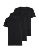 Calvin Klein T-shirt S/S V NECK 3PK met logo aan de zoom (3-delig, Set...