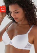 Lascana Bh met steuncups met beugel en mooie kanten rug, sexy lingerie