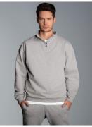 Trigema Sweatshirt TRIGEMA troyer in comfortabele sweatkwaliteit