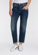 Herrlicher Boyfriendjeans Shyra Tap Organic Denim met half blinde knoo...