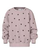 Name It Sweatshirt NMFNEHEART NREG SWEAT BRU
