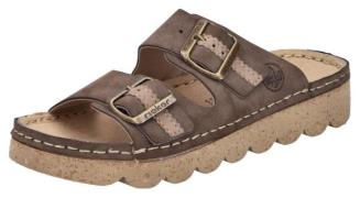 Rieker Slippers Zomerschoen, slippers, pantoffel met verstelbare gespe...
