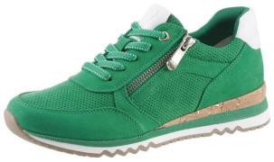 Marco Tozzi Sneakers met sleehak vrijetijdsschoen, lage schoen, veters...