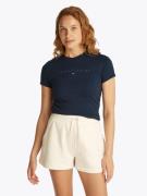 TOMMY JEANS T-shirt TJW SLIM TONAL LINEAR TEE EXT