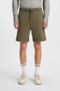 Boss Orange Sweatshort Sewalk met boss-merklabel