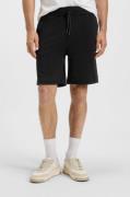 Boss Orange Sweatshort Sewalk met boss-merklabel