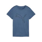 PUMA Trainingsshirt W TAD ESSENTIAL HEATHER LOGO TEE