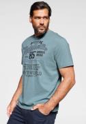Man's World T-shirt Korte mouwen, met stijlvolle print, ronde hals, va...