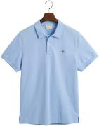 Gant Poloshirt REG SHIELD SS PIQUE POLO met logo en platte breikraag 1...