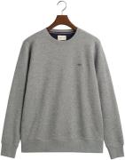 Gant Sweatshirt REG SHIELD C-NECK SWEAT met logoborduursel op borsthoo...