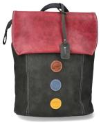 Rieker Rugzak Vrijetijdsrugzak, shoppingrugzak met kleurrijke accenten