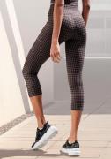 Lascana Caprilegging Sportbroek met allover print