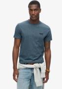 Superdry Shirt met ronde hals ESSENTIAL LOGO EMB TEE