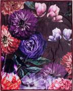 Descanso Plaid Bloomie Zeer zacht, knuffeldeken, woondeken, 130x160 cm...