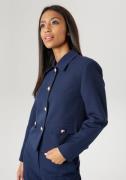 Aniston SELECTED Korte blazer met roségoudkleurige knopen