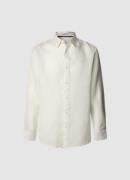 Pepe Jeans Overhemd met lange mouwen Arnau van een linnenmix