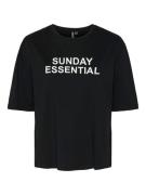 pieces Shirt met korte mouwen PCFIBBI SS O-NECK TEE MM JRS