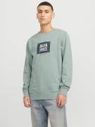 Jack & Jones Sweatshirt JJHUDSON – Sweatshirt met print, ronde hals en...
